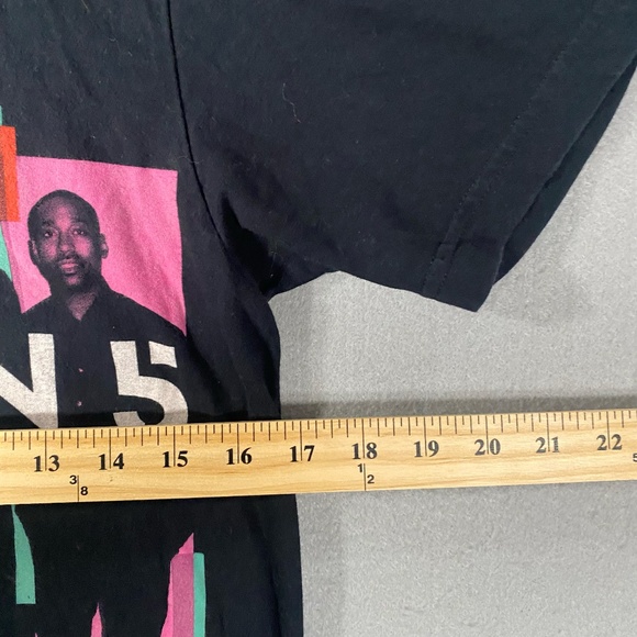 Maroon 5 Concert Tour Band Black Short Sleeve T Shirt 2013 Size Small - Picture 6 of 7